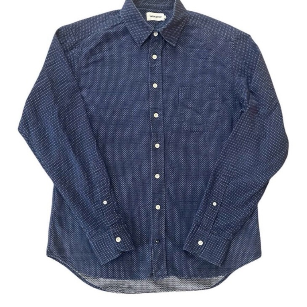 Talylor Stitch the California Swiss Dot Button Down - size 40